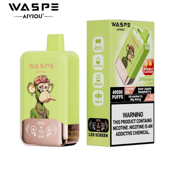 WASPE 40000 PUFFS Doble Sabor - Imagen 15